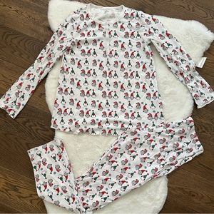ROLLER RABBIT Women’s Christmas Pajama Set Size S